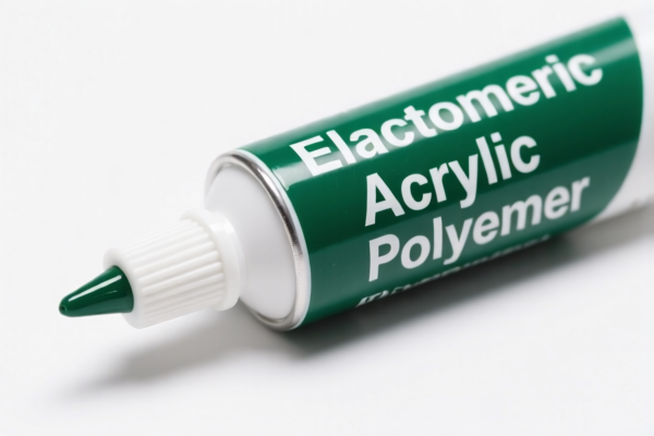 Image for Elastomeric Acrylic Polymer Extrusion Grade Raw Material