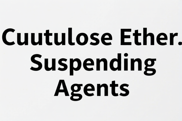 Cellulose Ether Suspending Agents