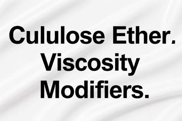 Cellulose Ether Viscosity Modifiers