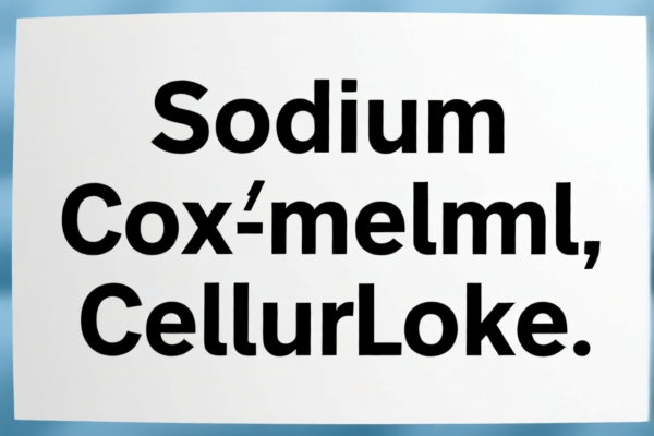 Sodium Carboxymethyl Cellulose