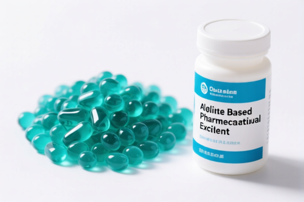 Alginate Based Pharmaceutical Excipient
