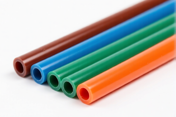 Vinyl chloride rods, cross