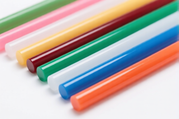 Acrylic Plastic Rods (Not further worked)