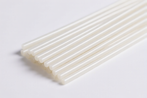 Unworked plastic rods (cross