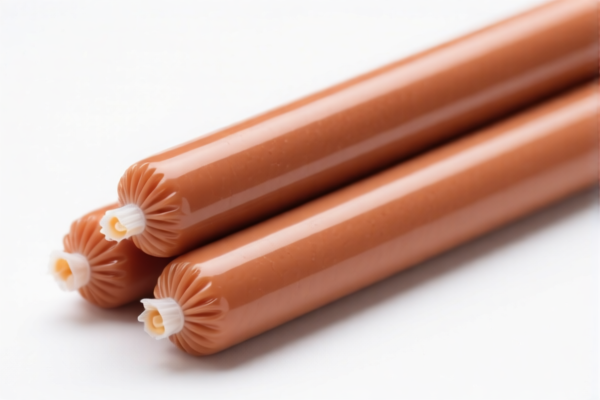 Industrial Grade Cellulosic Plastics Sausage Casing Tubes