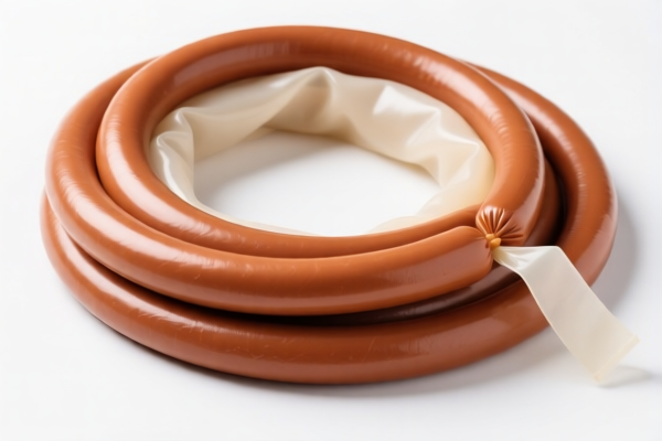 Image for Transparent Cellulosic Plastics Sausage Casing Tubes