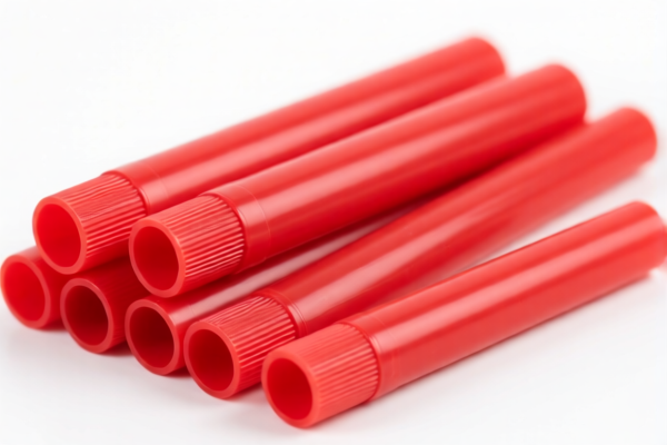 Image for Other Plastic Rigid Red Tubes