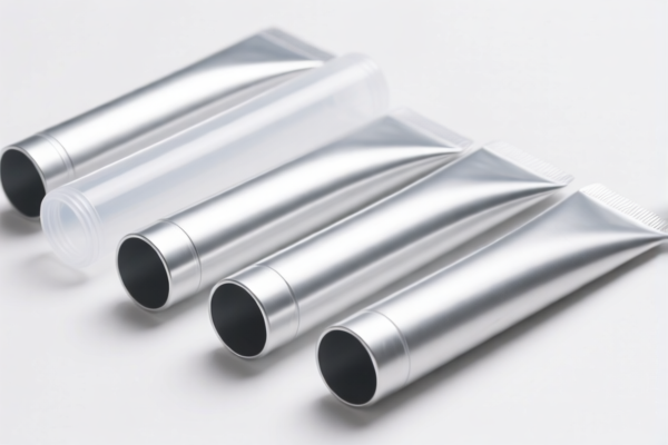 Image for Other Plastic Rigid Silver Tubes