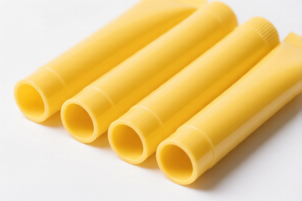Image for Other Plastic Rigid Yellow Tubes