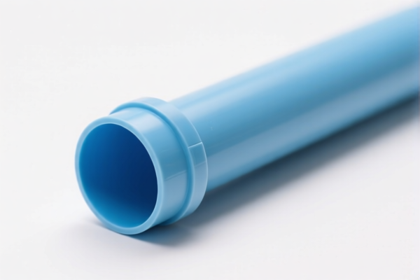 Plastic Drainage Tube