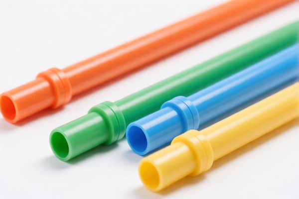 Image for Plastic decorative tubes and pipes (not reinforced with steel structure, not composite materials) and fittings