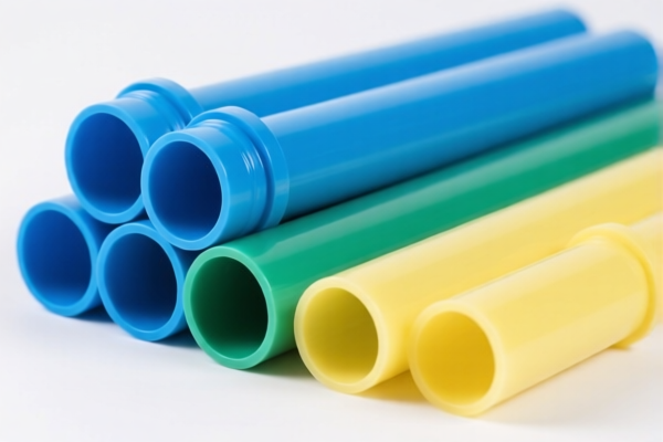 Image for Polyvinyl Chloride Plastic Industrial Pipes