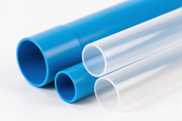 Image for Polyvinyl Chloride Plastic Industrial Pipes