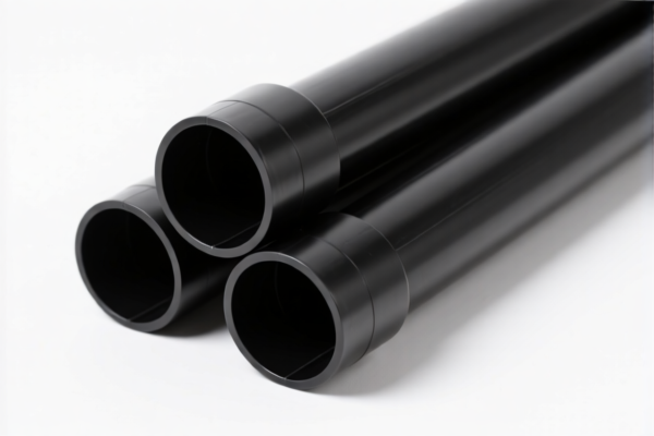 Image for Black plastic pipes