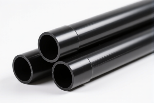 Image for Black plastic pipes