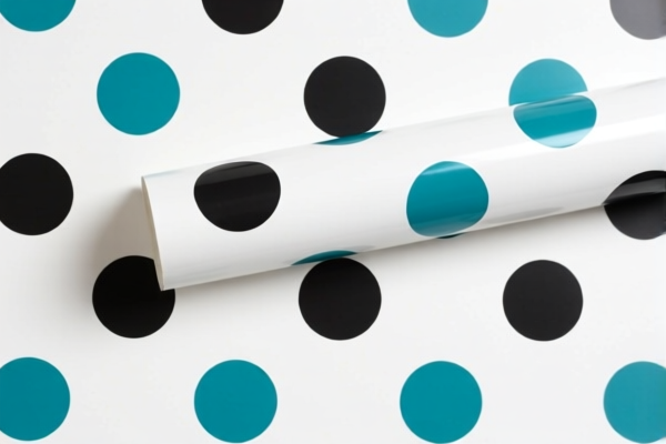 Image for Self Adhesive PVC Polka Dot Pattern Wall Film