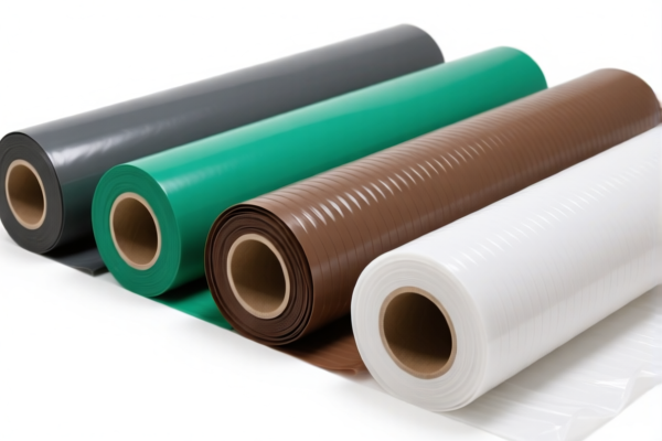 Other plastic floor coverings in rolls