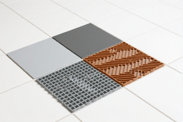 Image for Other plastic floor coverings in tiles   Easy to clean type