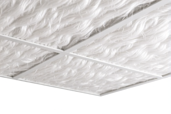 Image for Plastic Ceiling Coverings with Man Made Fiber Backing