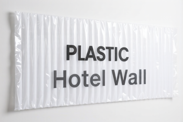 Plastic Hotel Wall Coverings with Man