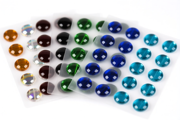 Image for Night Reflective Glass Bead Self Adhesive Plastic Sheets