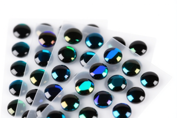 Image for Night Reflective Glass Bead Self Adhesive Plastic Sheets