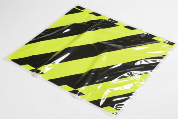 Image for Reflectorized Warning Plastic Sheet