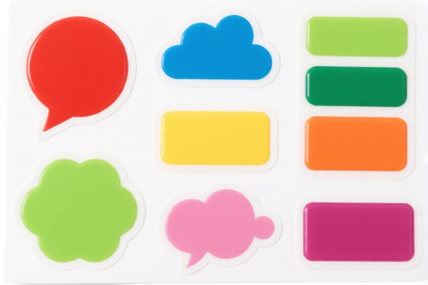 Image for Other plastic self adhesive stickers