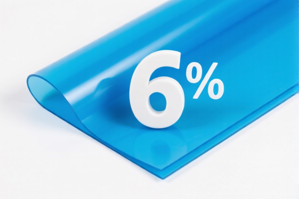 Image for PVC Sheet with 6% or more Plasticizer