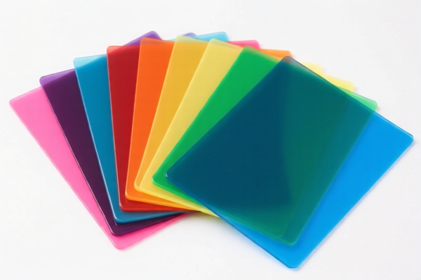 Acrylic Plastic Colored Sheets
