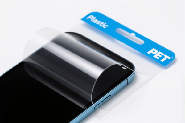 PET Plastic Display Screen Protector Film
