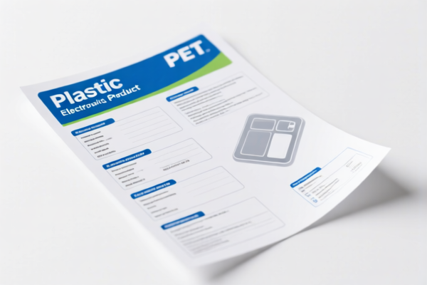 Image for PET Plastic Electronic Product Packaging Sheet