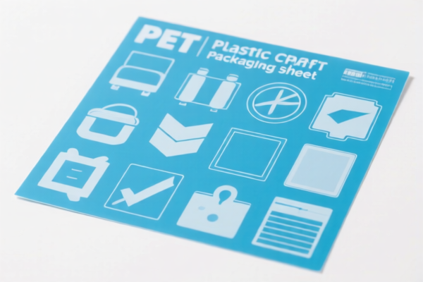 Image for PET Plastic Handicraft Packaging Sheet