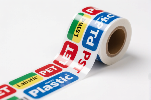 PET Plastic Label Film