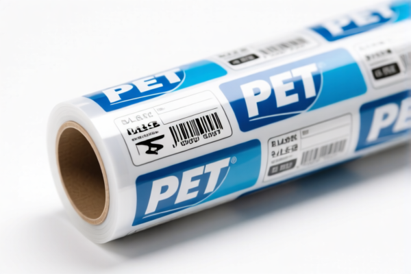 PET Plastic Label Film