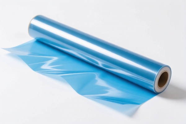 Flexible plastic barrier film