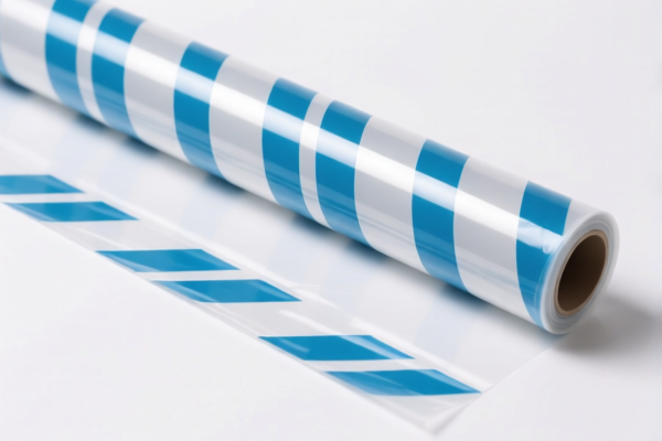Flexible plastic barrier film