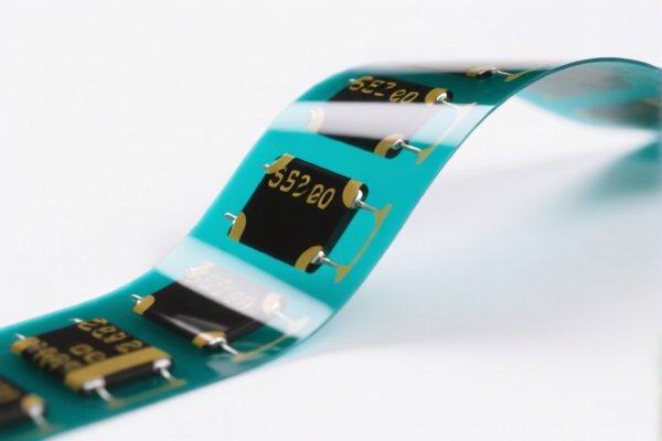 Flexible plastic capacitor film