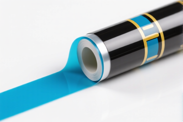 Flexible plastic capacitor film