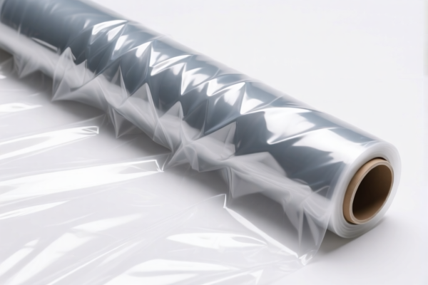 Flexible plastic industrial packaging film