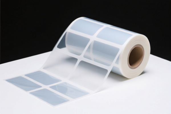 Flexible plastic label film