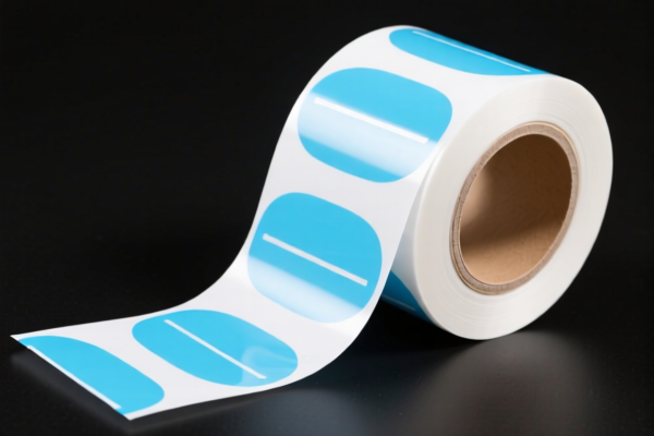 Flexible plastic label film