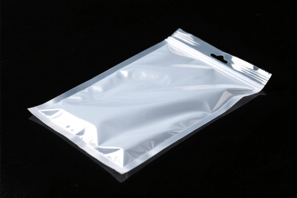 Flexible plastic packaging sheet