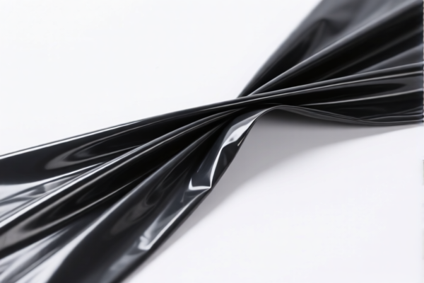 Flexible plastic stretch material