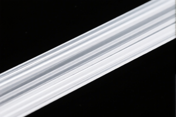 Flexible plastic strip material
