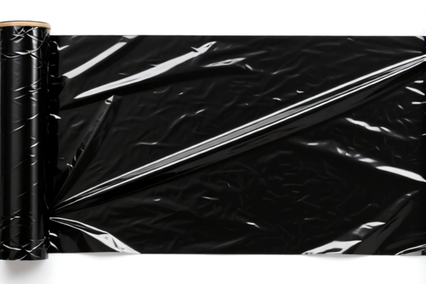 Image for 黑色塑料膜 plastic sheeting
