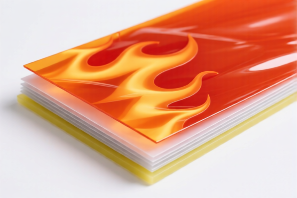 Flame retardant plastic sheets