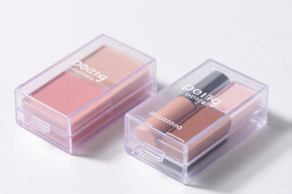 Plastic Cosmetic Packing Boxes