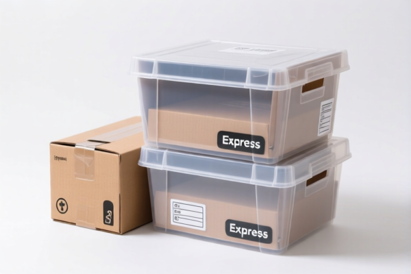 Plastic Express Packing Boxes