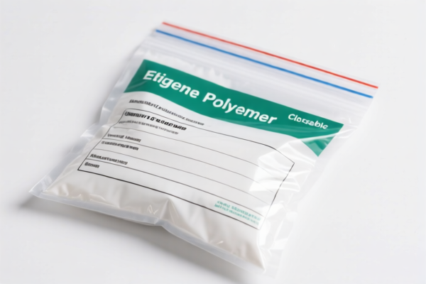 Image for Ethylene Polymer Reclosable Bags (Side Length ≤ 75mm)